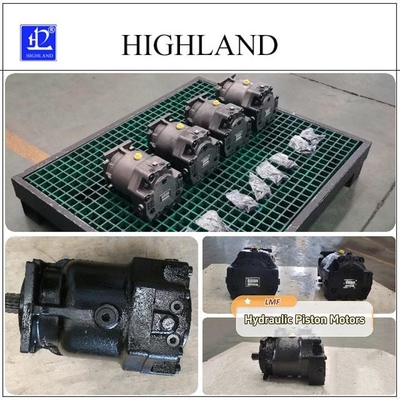Pompa piston aksial hidraulik dengan pergeseran posisi variabel dengan struktur swash plate