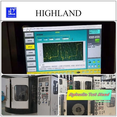 42 MPa Tekanan Stand Uji Hidraulik YST380 380 L/Min Tingkat Aliran Untuk Pengujian yang Tepat