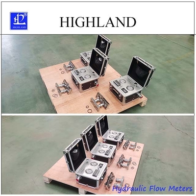 Data Display Tester hidraulik dengan pengumpul gabungan Pemantauan suhu minyak optimal
