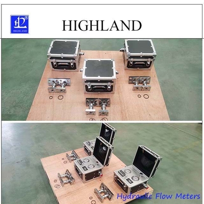 420 Bar Tekanan Maksimal Meter Aliran Hidraulik untuk Tingkat Aliran Uji -20C sampai 150C