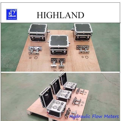 420 Bar Tekanan Maksimal Meter Aliran Hidraulik untuk Tingkat Aliran Uji -20C sampai 150C