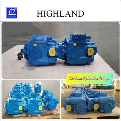 Pompa Hidraulik Tandem 110cc/r Untuk Mesin Pertanian