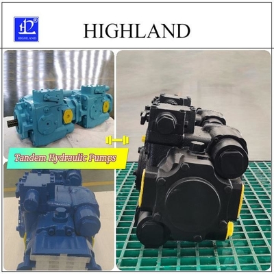 Pompa Hidraulik Tandem 110cc/r Untuk Mesin Pertanian