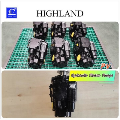 Pompa piston hidraulik bertekanan tinggi untuk mesin pemanen pertanian atau truk pencampur