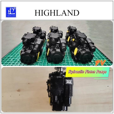 Pompa piston hidraulik bertekanan tinggi untuk mesin pemanen pertanian atau truk pencampur