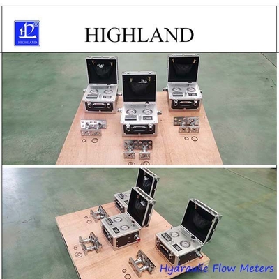Tester hidraulik dengan tekanan maksimum 420 bar