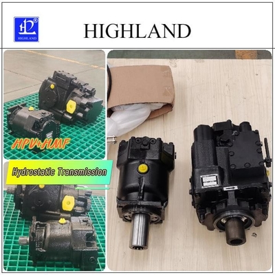 Sistem transmisi hidrolik diuji dan sepenuhnya disesuaikan dengan pompa piston aksial