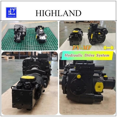 130ml/R Max Displacement Motorized Pump System Dengan Cast Iron