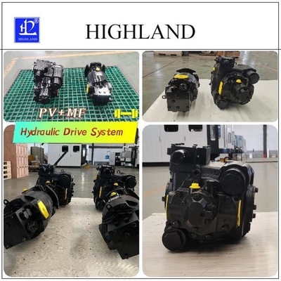 130ml/R Max Displacement Motorized Pump System Dengan Cast Iron
