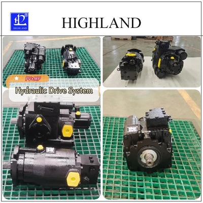 130ml/R Max Displacement Motorized Pump System Dengan Cast Iron
