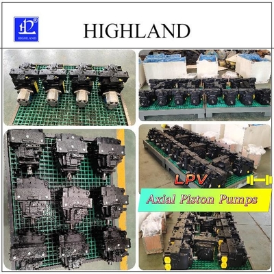 Cast Iron Hydraulic Transmission Piston Pump Untuk Warna Hitam Dengan Kapasitas Tekanan Tinggi