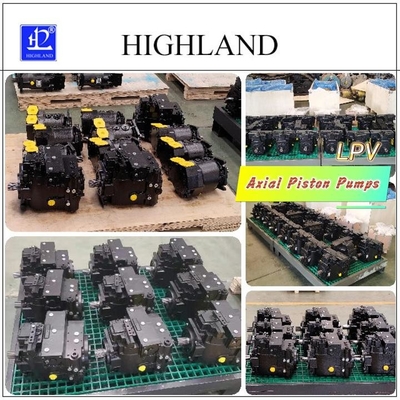 Cast Iron Hydraulic Transmission Piston Pump Untuk Warna Hitam Dengan Kapasitas Tekanan Tinggi