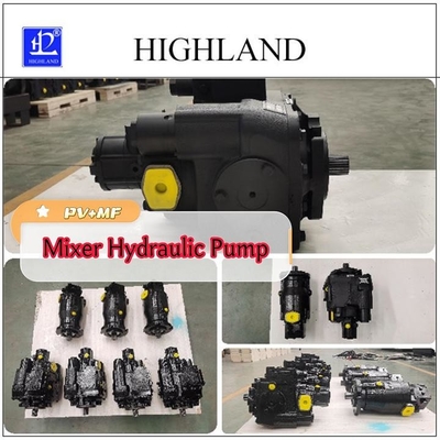 Highland 35Mpa Nominal Tekanan Transit Mixer Pompa Hidraulik 3200rpm Kecepatan