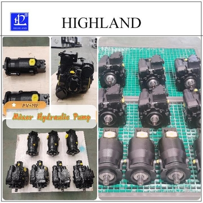 Variable Displacement Closed Loop Piston Pump Untuk Mixer, High Pressure Hydraulic Pump