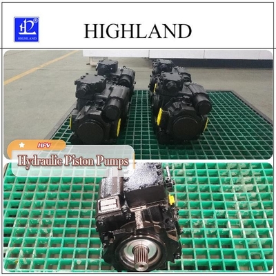 Pompa piston bertekanan tinggi dengan perpindahan variabel untuk mesin pertanian