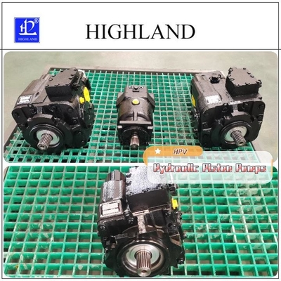 Pompa piston bertekanan tinggi dengan perpindahan variabel untuk mesin pertanian