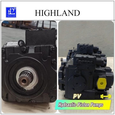 Pompa Piston Hidrolik Hitam Dengan Perpindahan Variabel Untuk Industri Pertanian