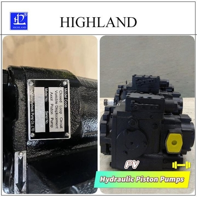 Pompa piston hidraulik rentang tekanan tinggi Ideal untuk komponen sistem hidraulik