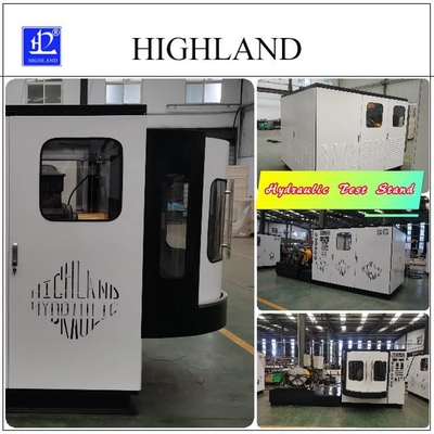 110 Kw Stand Uji Hidraulik Peralatan pengujian motor pompa hidraulik untuk pemecahan masalah yang akurat
