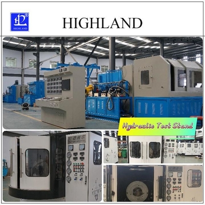 110 Kw Stand Uji Hidraulik Peralatan pengujian motor pompa hidraulik untuk pemecahan masalah yang akurat
