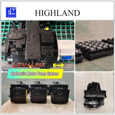 Sistem pompa motor hidrolik untuk efisiensi pemuatan manual