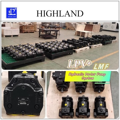Sistem pompa motor hidrolik untuk efisiensi pemuatan manual