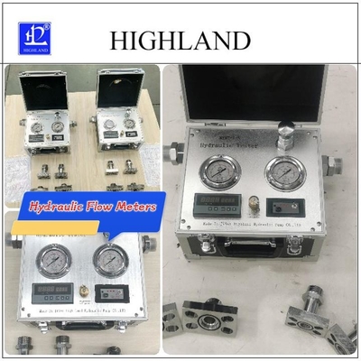 Tester aliran hidrolik dengan aliran 500L/Min dan rentang suhu minyak -20C -150C