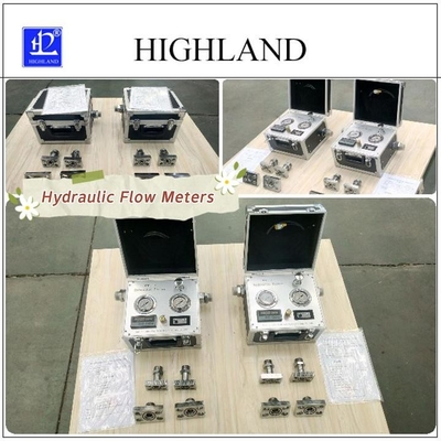 Tester aliran hidrolik dengan aliran 500L/Min dan rentang suhu minyak -20C -150C
