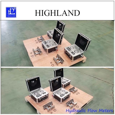 Tester aliran hidrolik dengan aliran 500L/Min dan rentang suhu minyak -20C -150C