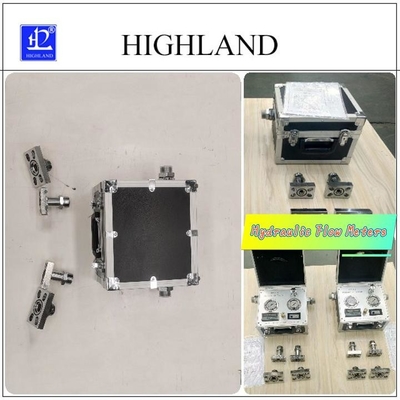 Pengumpul bersama Hydraulic Flow Meters Data Display Rentang suhu minyak -20C -150C