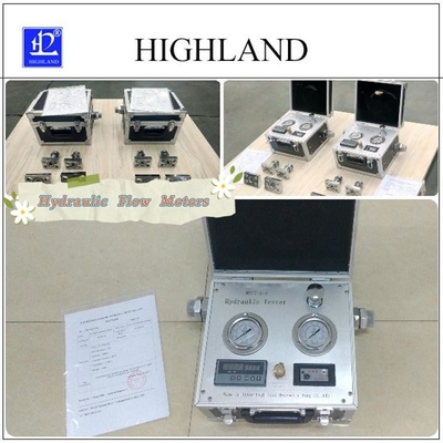Pengumpul bersama Hydraulic Flow Meters Data Display Rentang suhu minyak -20C -150C