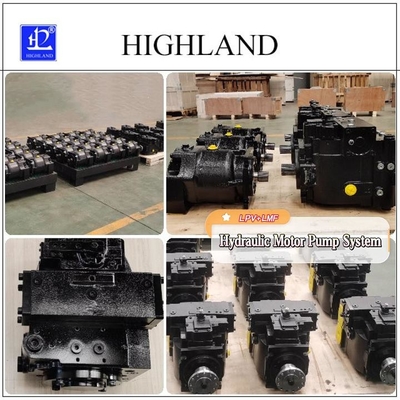 Desain Sederhana Motor Piston Hidraulik Keakuratan dan Kekuatan untuk Industri