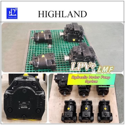 Desain Sederhana Motor Piston Hidraulik Keakuratan dan Kekuatan untuk Industri