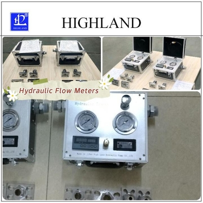 Tester aliran hidraulik Pengukur aliran hidraulik Untuk mobil salju Tekanan maksimum 420 bar
