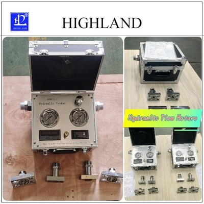 Tekanan Tinggi Hydraulic Aliran Meter Untuk Operasi Salju Mobil Desain HIGHLAND