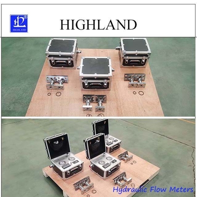 Tekanan Tinggi Hydraulic Aliran Meter Untuk Operasi Salju Mobil Desain HIGHLAND