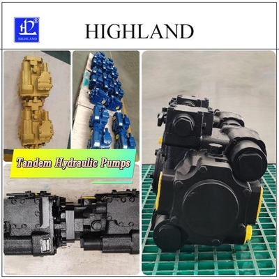 Desain Custom Tandem Pompa Hidraulik Perpindahan Variabel untuk Aplikasi Seluler