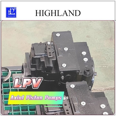 Pompa piston aksial hidraulik dengan pergeseran variabel LPV90 untuk transmisi hidrostatik