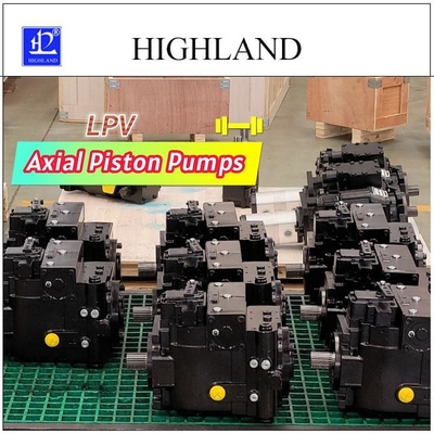 LPV90 Pompa Piston Aksial Tekanan Tinggi dengan Pompa Minyak Pengisian untuk Operasi Optimal