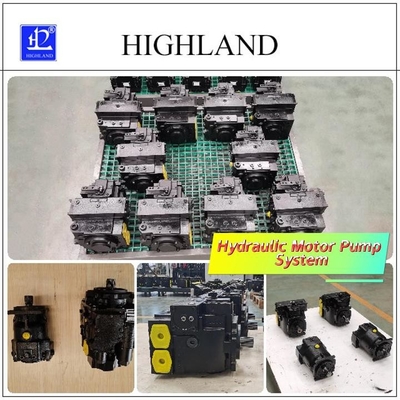 110ml/r Max Displacement Motorized Pump System Untuk Aplikasi Pemuatan manual