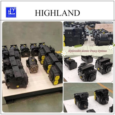 110ml/r Max Displacement Motorized Pump System Untuk Aplikasi Pemuatan manual