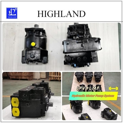 Sistem Pompa Motor Hidraulik Besi Cairan Tekanan Maks 42Mpa