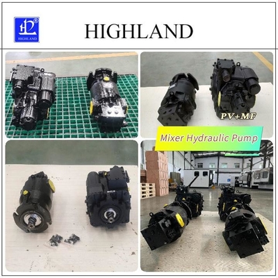 3200rpm Speed Mixer Pompa Hidraulik dengan Perpindahan Variabel Pump Piston Loop tertutup