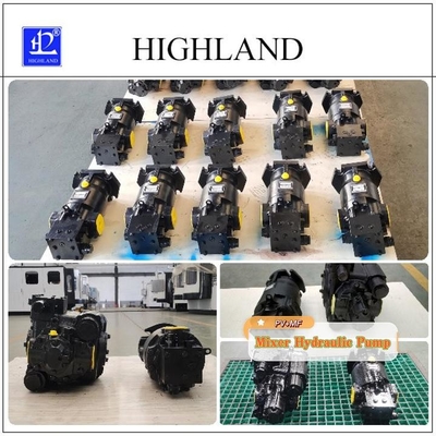 3200rpm Speed Mixer Pompa Hidraulik dengan Perpindahan Variabel Pump Piston Loop tertutup