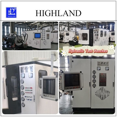 YST450 Bangku Uji Hidraulik Otomatis Penuh 160 Kw Parameter Spesifikasi