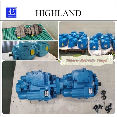 Pompa piston tekanan tinggi hidrolik industri untuk mesin berat