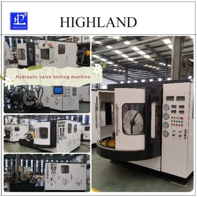 HIGHLAND Tambang Batubara Mesin pengujian katup hidraulik khusus