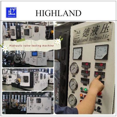 Bangku pengujian hidrolik 160 Kw 450L/menit Tingkat aliran untuk aplikasi industri