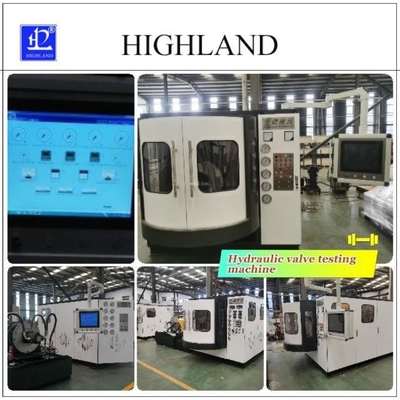 HIGHLAND Pengoperasian sederhana YST500 Bangku pengujian katup hidrolik untuk tambang batubara