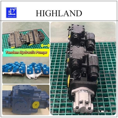 Pompa Hidraulik Tandem yang Dapat Disesuaikan dan Sesuai dengan Kebutuhan Industri Anda